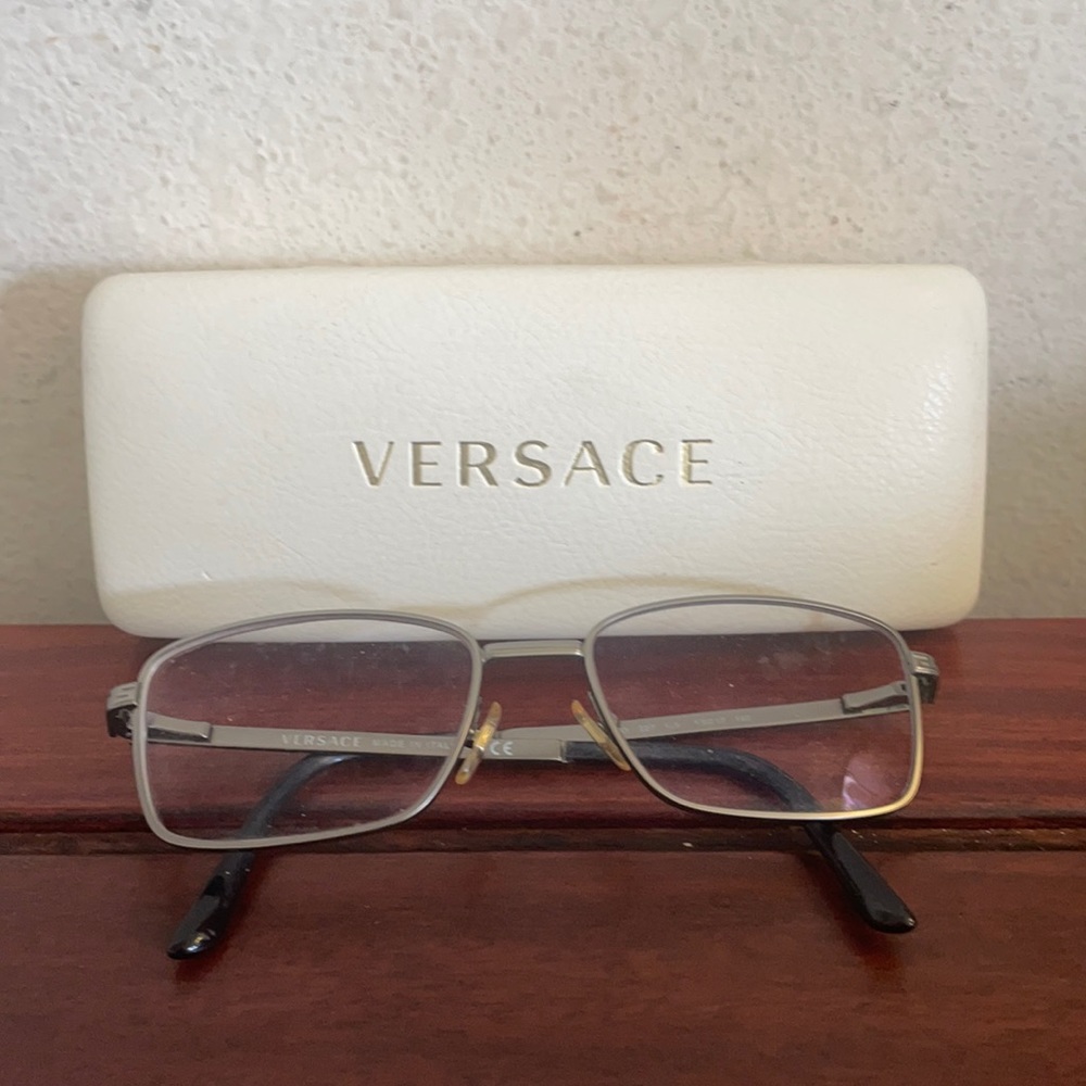 Versace Eye Glass Frames With Case - image 1
